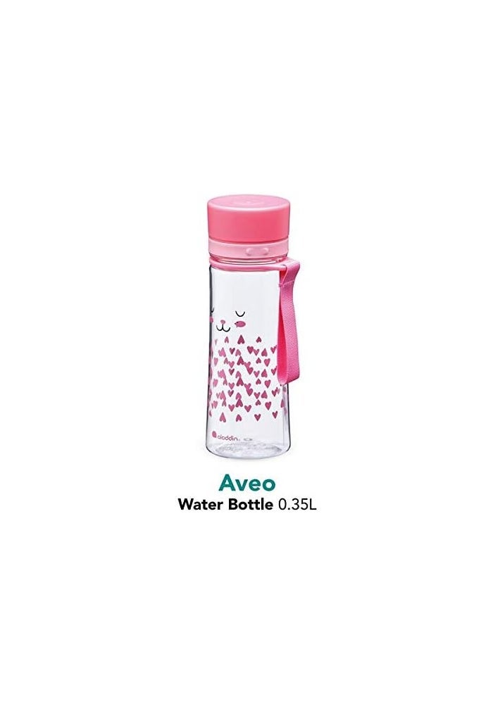 Aladdin My First Aveo Bunny Water Bottle for Kids 0.35L Pink - Leakproof and BPA-Free - Image 2