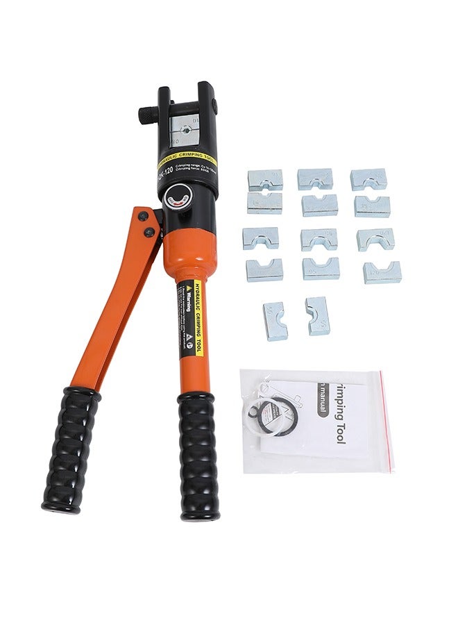 LAWAZIM Hydraulic Wire Crimping Tool -120mm²- Heavy-Duty Hydraulic Crimper with Interchangeable Dies for Cable Lugs - Precision Crimping for Electrical Wiring, Automotive, and Industrial Applications - Image 2