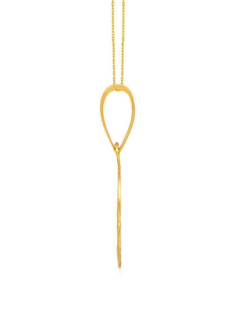Malabar Gold and Diamonds قلادة مالابار ذهب 22 قيراط AIPN072Y - Image 3