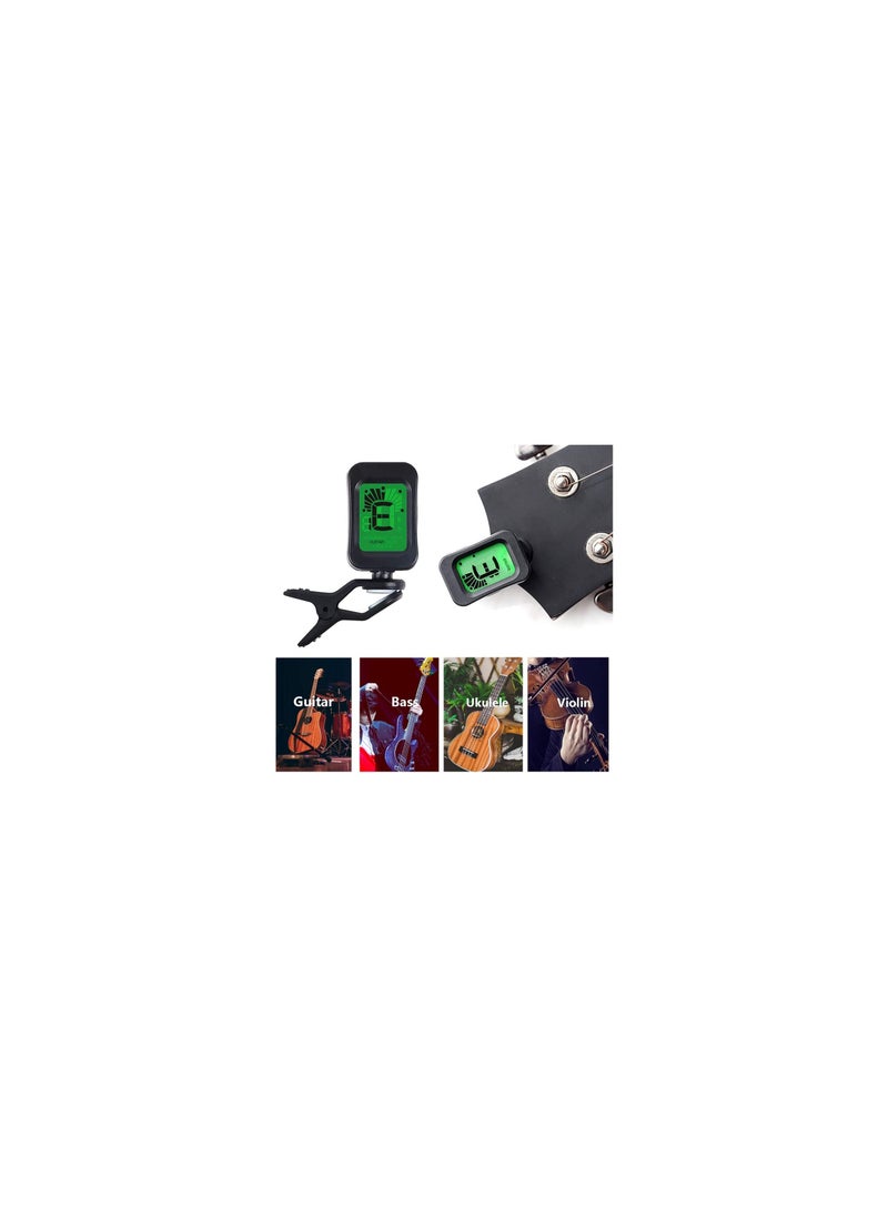 Megarya Blue Acoustic Guitar Combo Offer with Bag picks Strap Capo  - Image 5