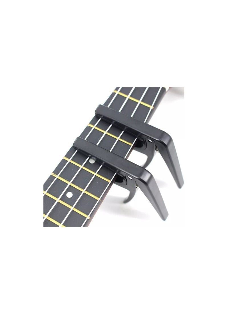 Megarya Blue Acoustic Guitar Combo Offer with Bag picks Strap Capo  - Image 4
