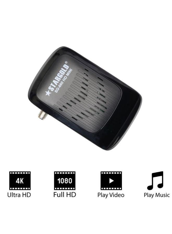 Stargold Satellite Receiver MINI Full HD 4K 4000 Channels EPG MPEG-2/4 OSD Blind Scan/auto Scan Support USB PVR - Image 3