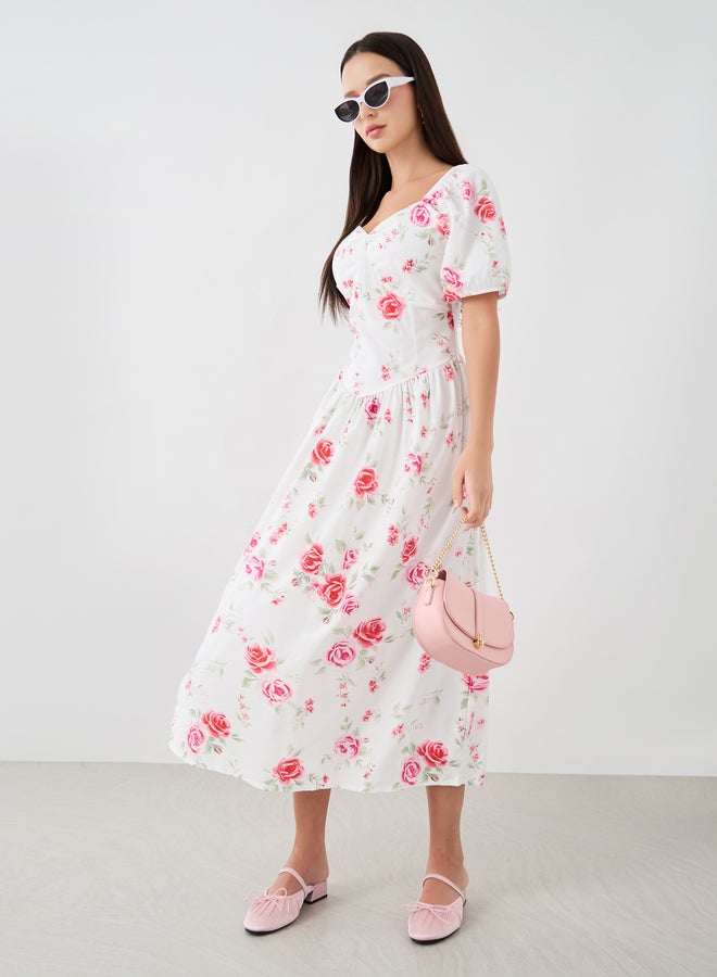 Take Two Floral Print Dress - Image 1