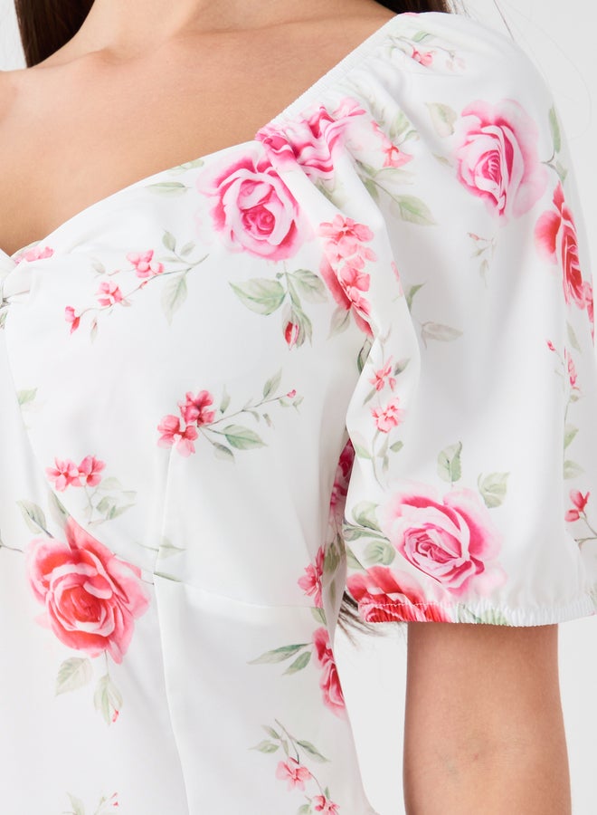 Take Two Floral Print Dress - Image 3