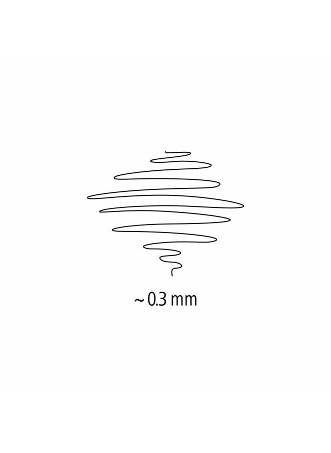 STAEDTLER - 334 Triplus Fineliner Superfine Point Pens - 0.3mm - Basic Starter Wallet of 6 - Image 1