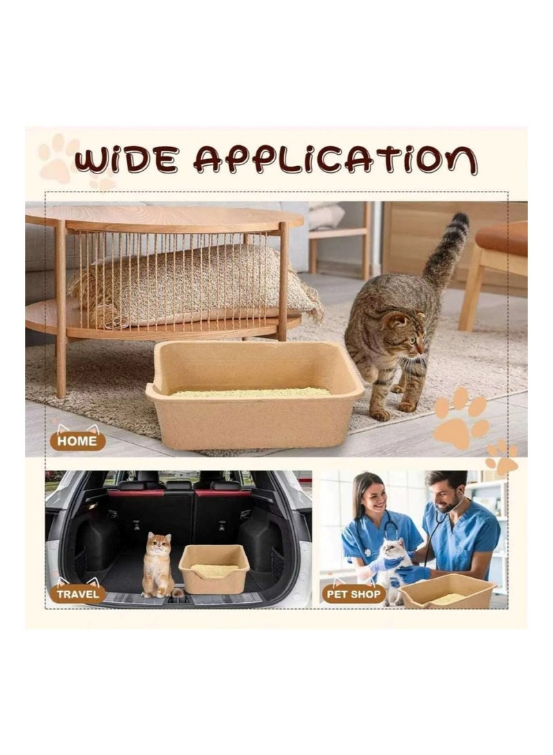 Bioline Disposable Cat Litter Basin – Hygienic & Easy-Clean Tray (40 x 30 x 10 cm) - Image 3