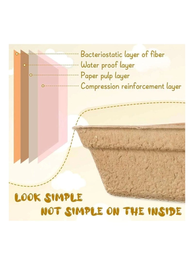 Bioline Disposable Cat Litter Basin – Hygienic & Easy-Clean Tray (40 x 30 x 10 cm) - Image 4