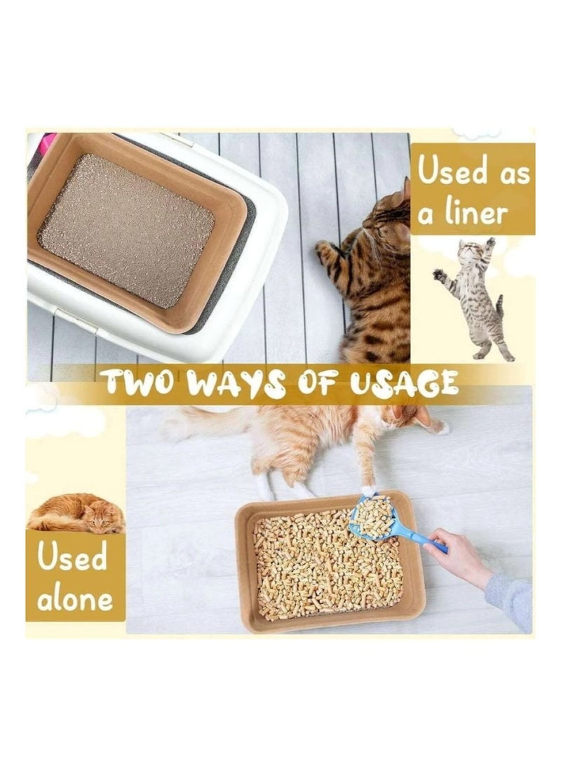 Bioline Disposable Cat Litter Basin – Hygienic & Easy-Clean Tray (40 x 30 x 10 cm) - Image 5