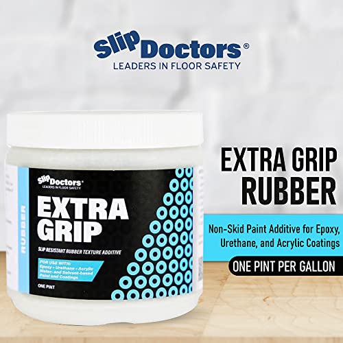 Slip Doctors Extra Grip Anti-Skid Rubber Additive for Paint – Slip Resistant Additive to Make Non-Slip Paint – Ideal for Epoxy, Urethane, and Acrylic Coatings - Image 2