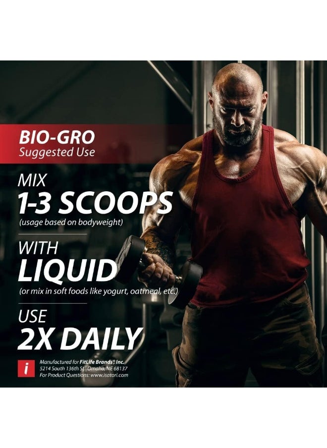 iSatori - Isatori Bio-Gro Protein Synthesis Amplifier Build Lean Muscle Speed Recovery And Increase Strength Bio-Active Proline-Rich Peptides Post Workout Muscle Builder Unflavored (120 Servings) - Image 1