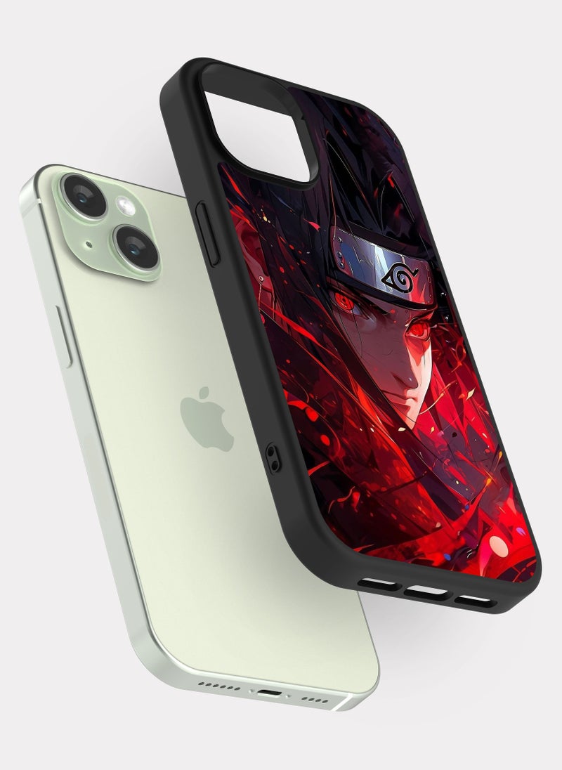 PXLAAT iPhone 15 case cover Itachi Uchiha Naruto - Image 2