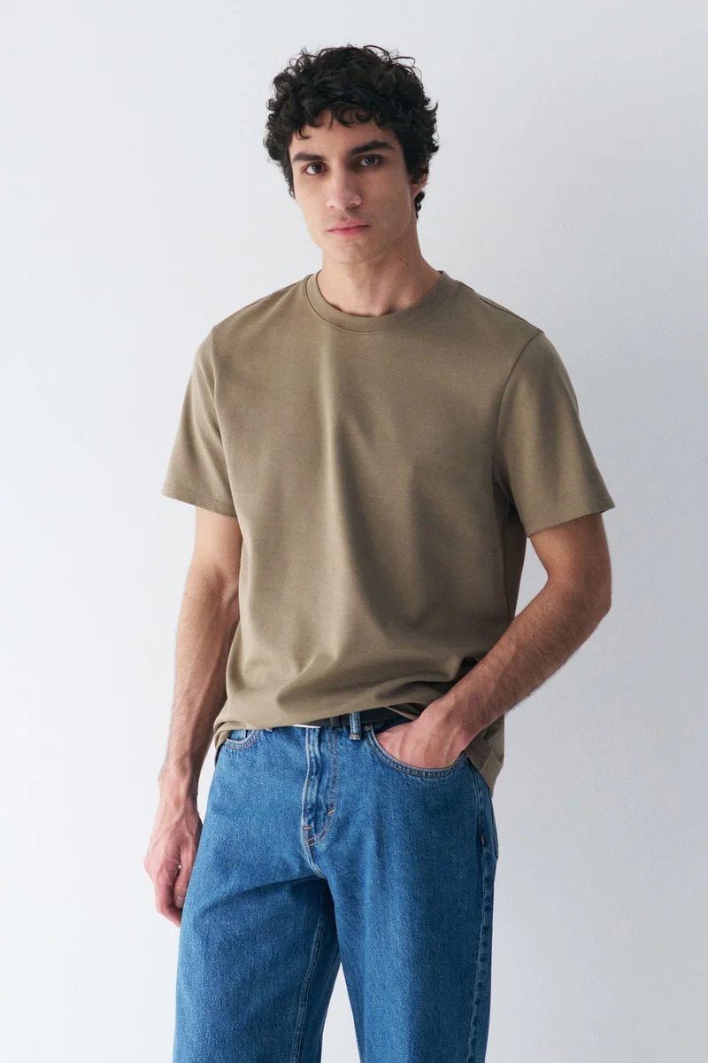 H&M  Cooling Regular Fit T-shirt for Men | Best Price UAE