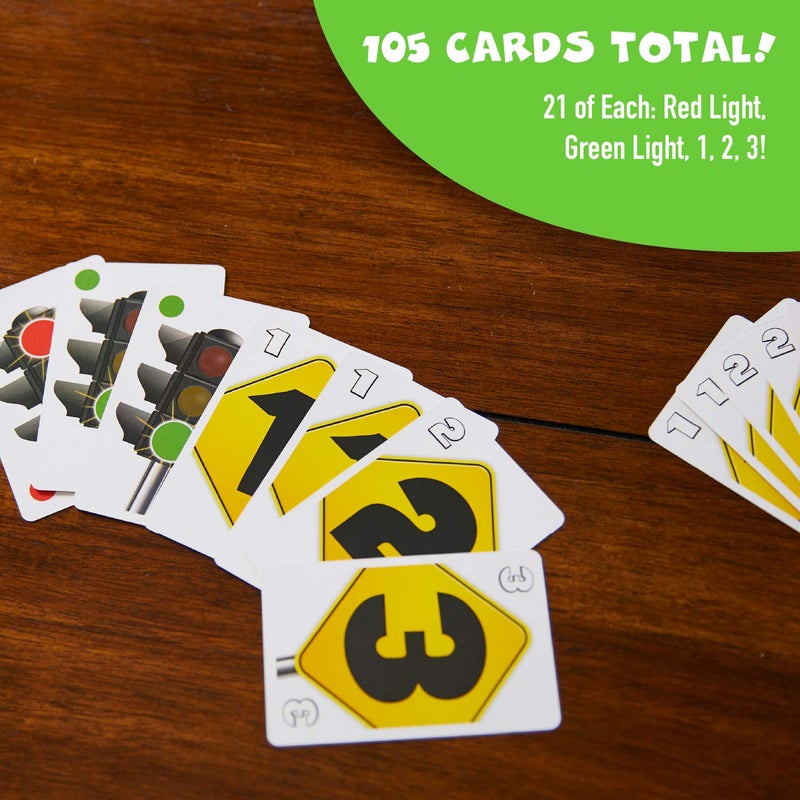 Goliath Red Light, Green Light, 1-2-3 - Card Game for Ages 5 and Up - Image 4