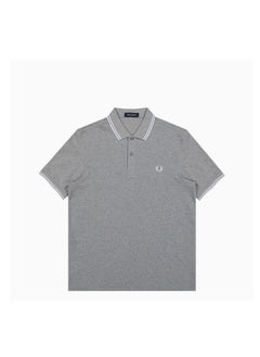 FRED PERRY Fred Perry Wheat polo Shirt men's short-sleeved cotton slim-fit business casual lapel top 