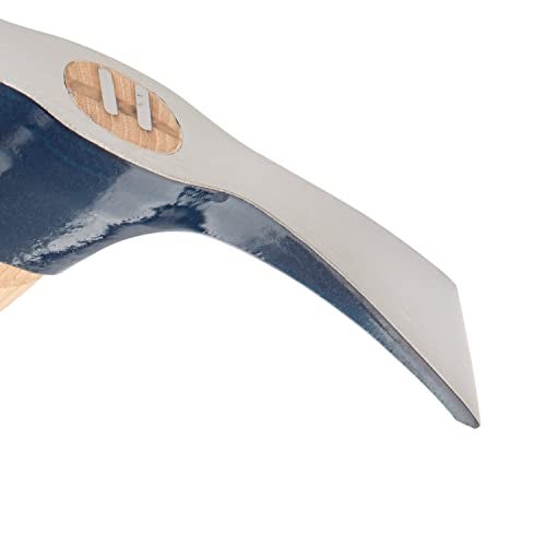 ESTWING Bricklayer's/Mason's Hammer - 21 oz Masonry Tool with Forged Steel Head & Hickory Wood Handle - EW6-21BL - Image 4