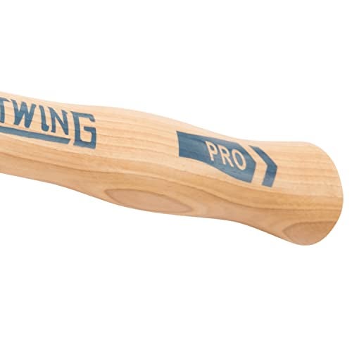 ESTWING Bricklayer's/Mason's Hammer - 21 oz Masonry Tool with Forged Steel Head & Hickory Wood Handle - EW6-21BL - Image 5
