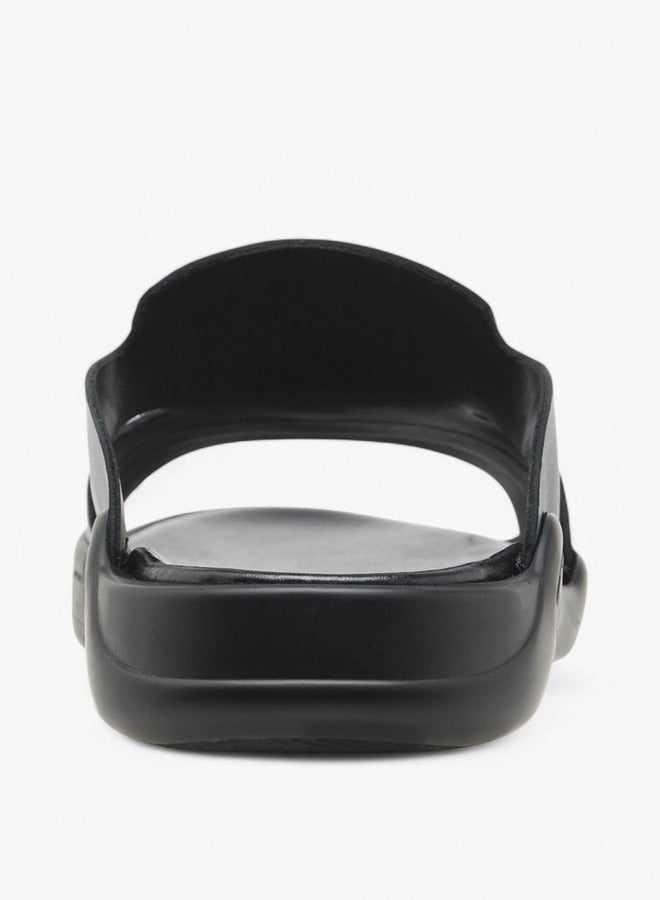 DUCHINI Men's Solid Slip-On Sandals - Image 4