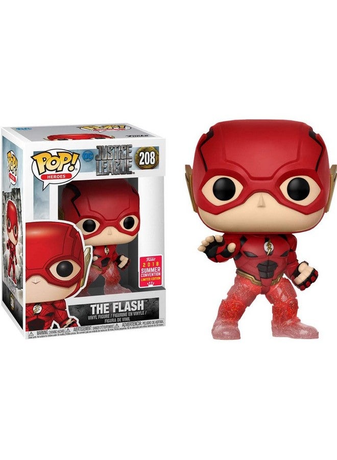 Funko Pop Dc Heroes 208 Justice League The Flash Running (2018 Summer Convention Exclusive) - Image 1