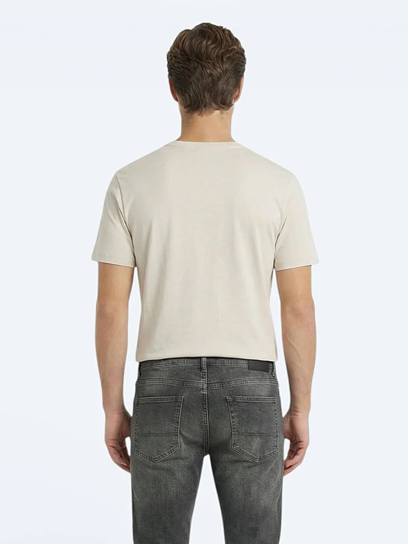 Kip Stone Plain 100% Cotton T-Shirt
