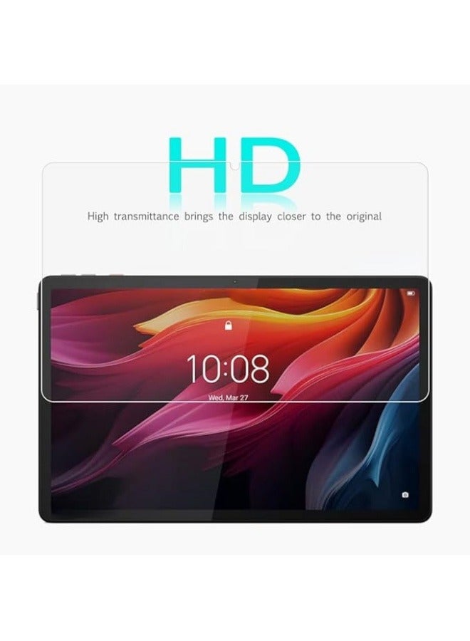 2 Pieces Transparent Hard Film HD Screen Protector Compatible with Lenovo Tab K11 Plus 11.45 inch 2024, Scratch Proof Tempered Glass Easy Install - Image 5