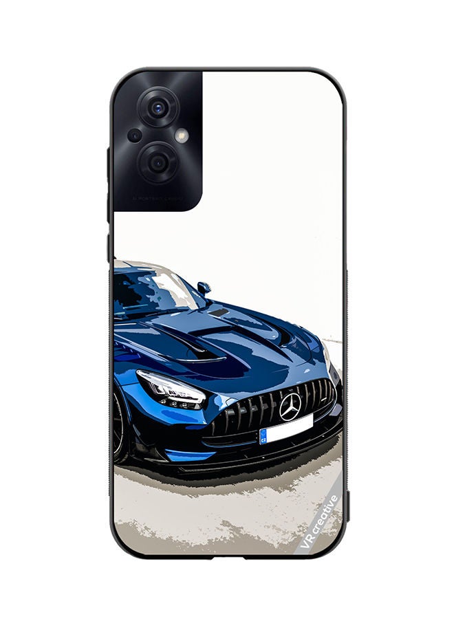 VR CREATIVE Protective Case Cover For Oppo Reno8 Z Mercedes Design Multicolour - Image 1
