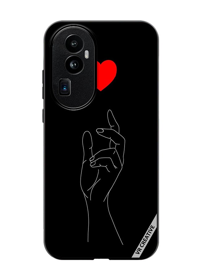 VR CREATIVE Protective Case Cover For Oppo Reno 10 Pro Plus Hear Amoled Design Multicolour - Image 1