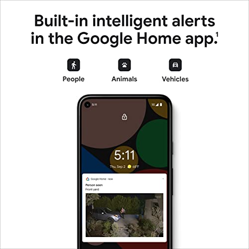 Google Nest Cam with Floodlight Outdoor Camera Floodlight Security Camera White 1 Count Pack of 1 - Image 3