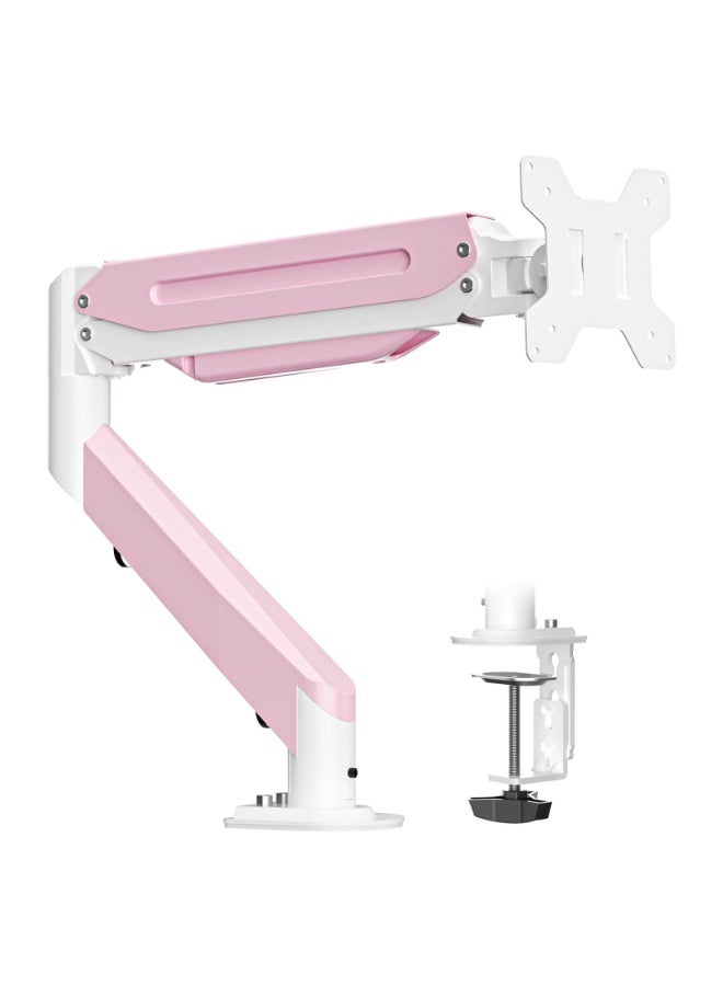 Single Monitor Arm, Monitor Mount Gas Spring Monitor Arm Desk Mount, Adjustable Gas Spring Monitor Stand for 17-35 inch LCD LED Computer Monitor, Monitors Weight Capacity up to 11kg - Image 1