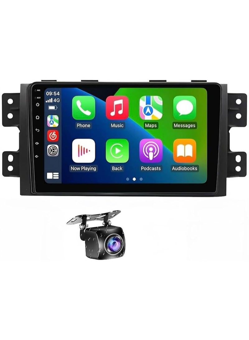 SHEZA STAR Android Car Stereo for Kia Mohave 2008-2018 2GB RAM 32GB ROM Support Carplay, M-Link Wi-Fi BT, Radio GPS, 9 Inch IPS Touch Screen with AHD Camera Included - Image 1