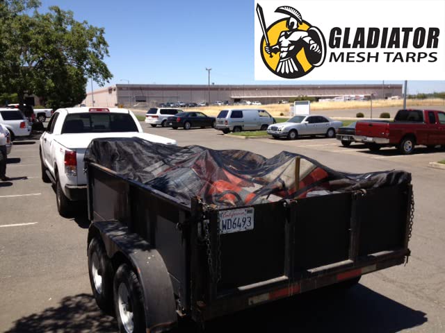 Gladiator Cargo Nets Gladiator Cargo Net - RipProof Mesh Cargo Tarp - Small - 4.75' x 6' (SMT-100) - Image 4