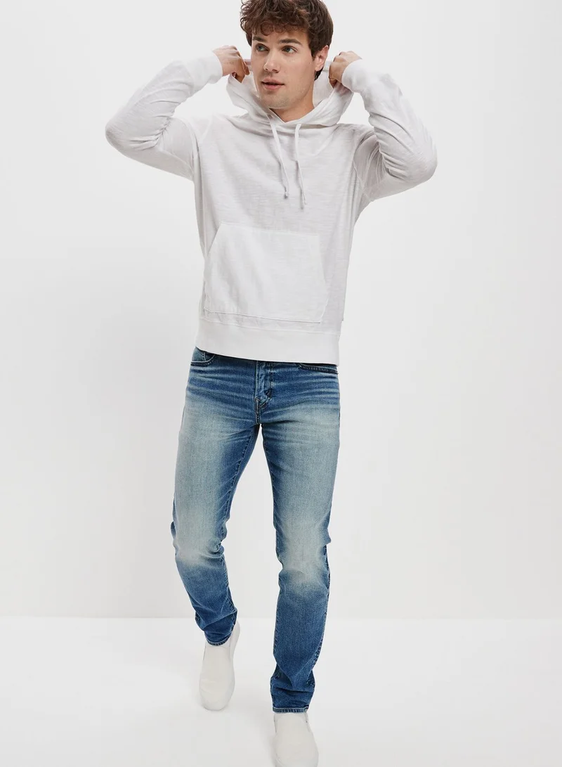 American Eagle Light Wash Athletic Fit Jeans