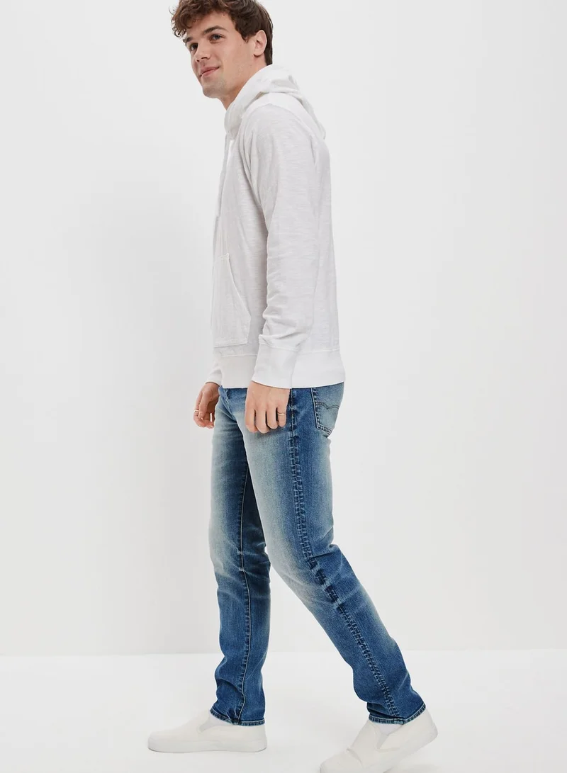 American Eagle Light Wash Athletic Fit Jeans