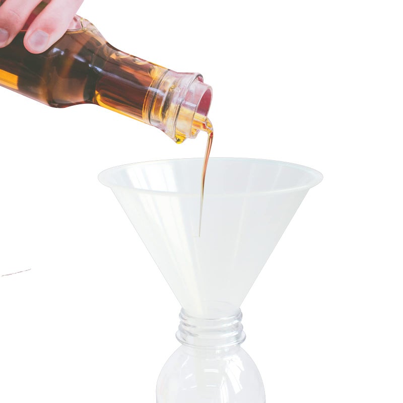 zmybcpack 8 Pack Multi-Purpose Plastic Funnels with Long Reaching Spout (4.7”) for Water Bottle, Easy and Smooth Content Transfer by ZMYBCPACK - Image 3