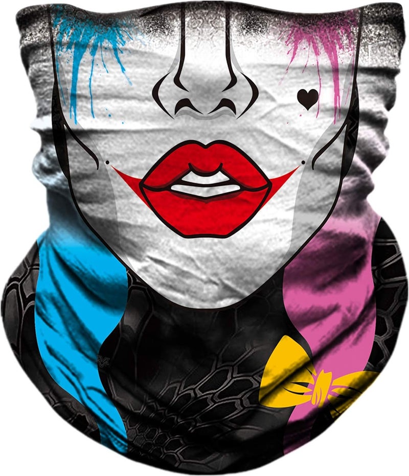 TERNNK Neck Gaiter Shield Scarf Bandana Face Mask Seamless UV Protection for Motorcycle Cycling Riding Running Headbands - Image 1