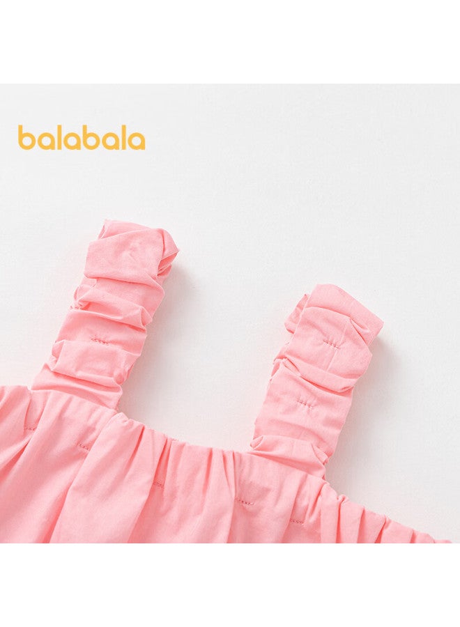 Balabala Girls' Dress Children'S Baby Dress Summer Holiday Sling Dress 208225111021 - Image 2
