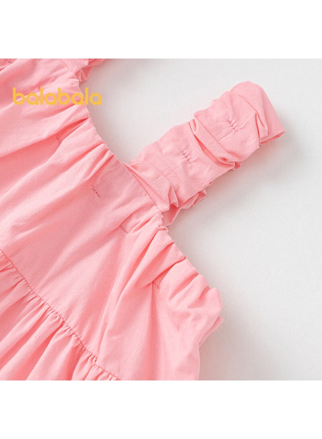 Balabala Girls' Dress Children'S Baby Dress Summer Holiday Sling Dress 208225111021 - Image 3