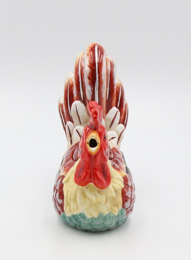 Appletree Design A Day in the Country Rooster Teapot, 7-1/2-Inch - Image 2
