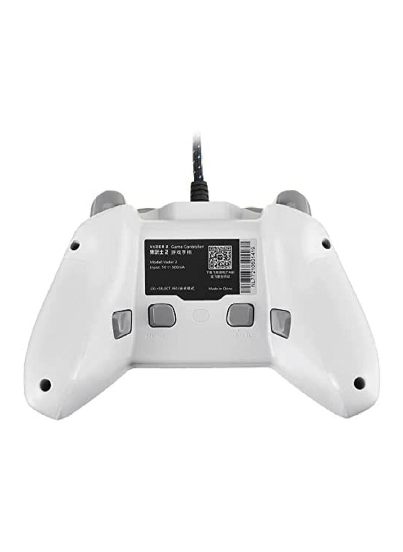 Flydigi Vader 2 wired Game Controller Configurable MultiPlatform Gamepad Dual Vibration 6 axis Motion Sensing