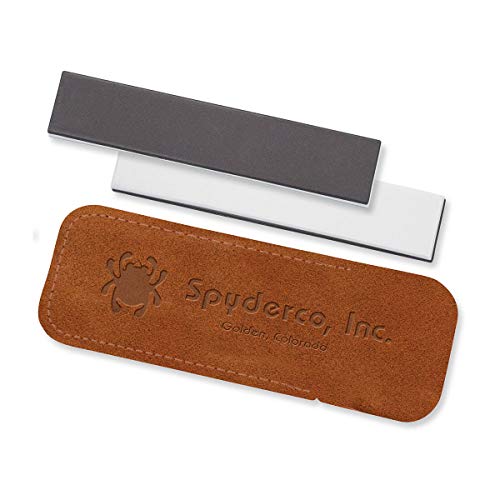 Spyderco حجر شحذ سبايدركو 303MF بحجم 1" × 5" - جانب متوسط وناعم ويشمل حقيبة واقية - 303MF - Image 5