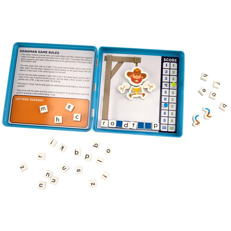 PlayMonster Take N Play Anywhere â€” Hangman â€” Easy to Use, Hard to Lose â€” Fun on the Go Travel Game â€” For Ages 5+ - Image 3