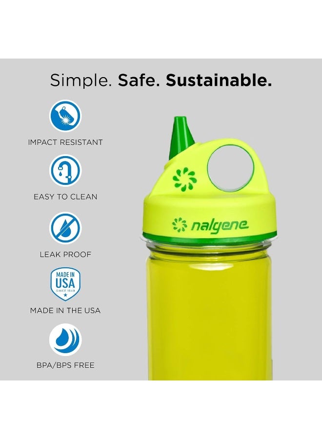 Nalgene Kids Sustain Grip-N-Gulp Water Bottle - Image 3