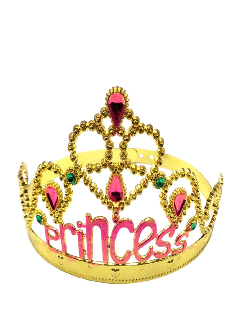 PARTY FUN - Princess Party Crown - Golden Color - Image 1