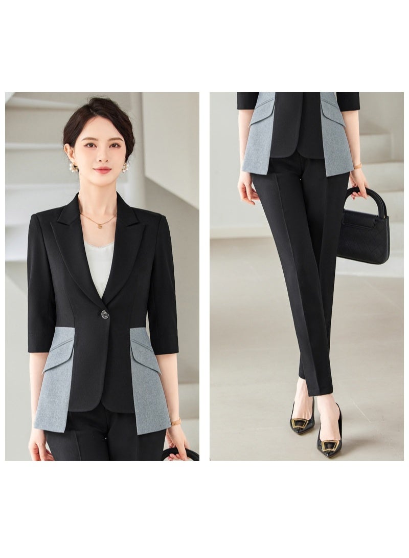 Shougu New Fashionable Casual Ms Suit Set  - Image 1