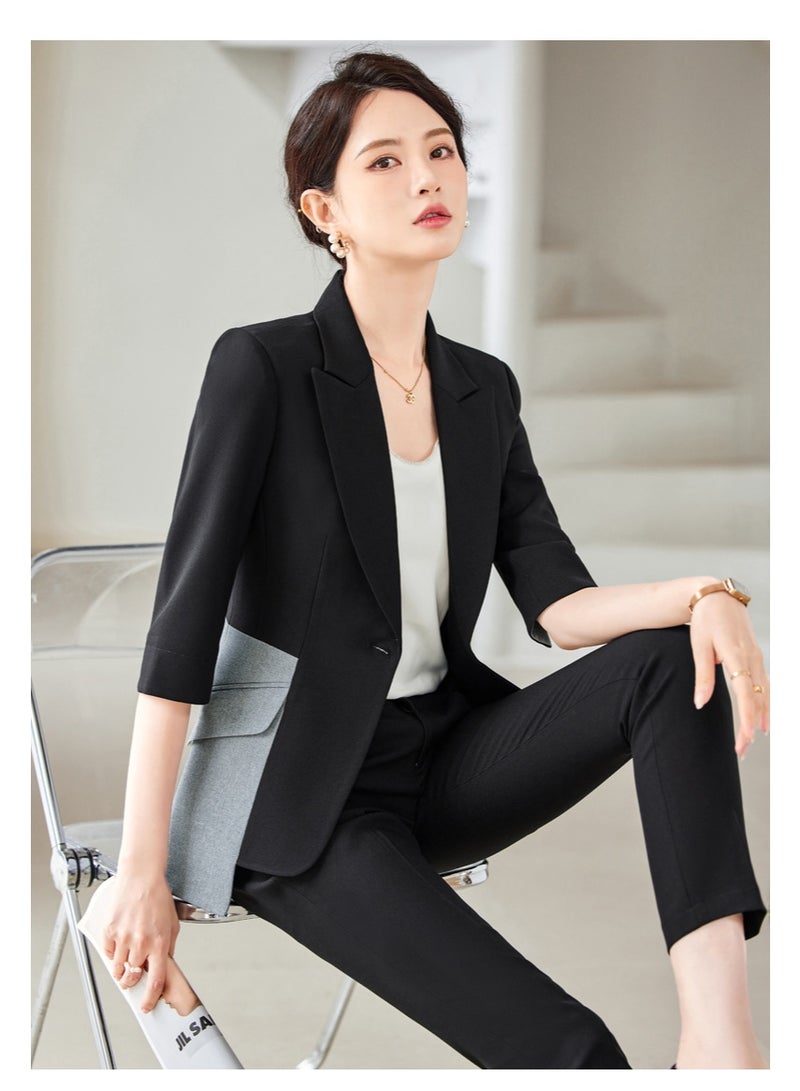 Shougu New Fashionable Casual Ms Suit Set  - Image 4