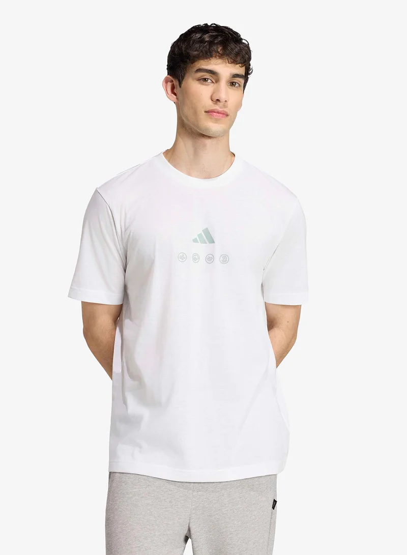 Adidas Climacool City Tech Illustration Graphic T-Shirt