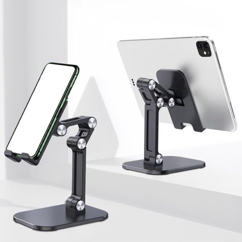 Adjustable Foldable Tablet Phone Stand With Anti-Slip Base For Home Office - Image 5