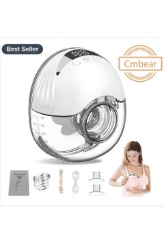 Cmbear Portable Wearable Breast Pump, Automatic Wireless Breast Pump Hands-Free, Ergonomic Design, Painless Hidden Breast Pump, Making It More Convenient And Comfortable For Mothers To Use - pzsku/ZF808F3707C6A841813B4Z/45/_/1702460769/c68b9474-d777-4f1f-9925-96944b91426e