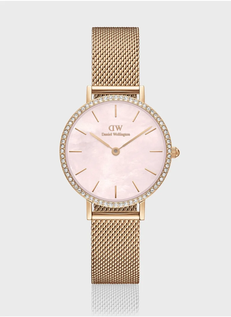 DANIEL WELLINGTON Petite Steel Strap Analog Watch