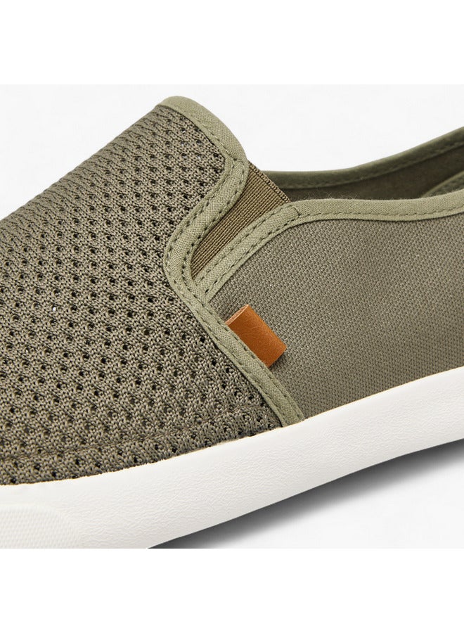 Lee Cooper Men's Mesh Textured Slip-On Loafers  - Image 4