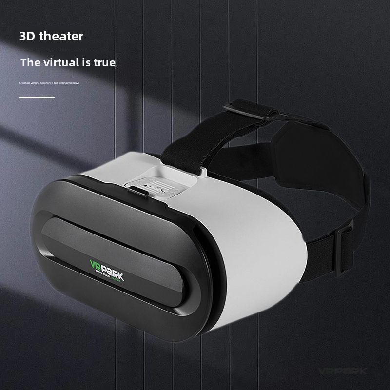 New VRPARK Glasses All-in-One Virtual Reality Wireless HD Smart Headset V8 white (without headphones) V8 white (without headphones)